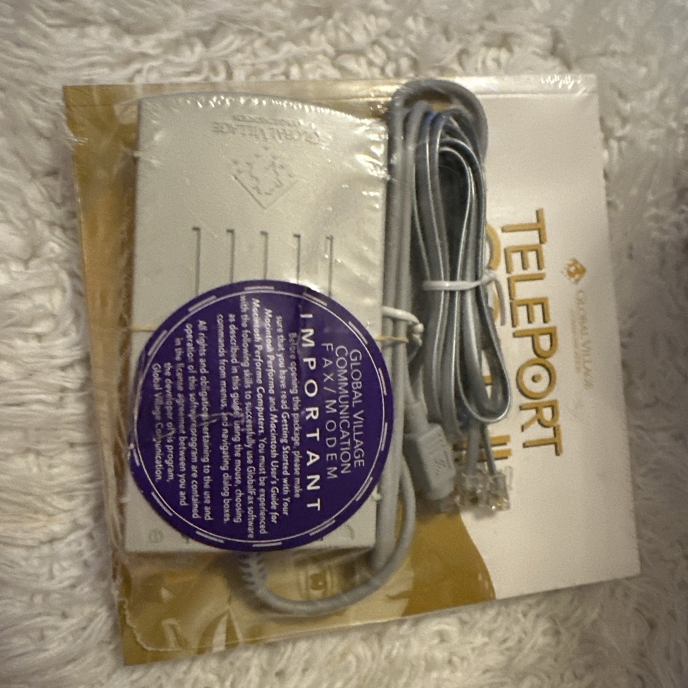 New Global Village TelePort/GOLD™ II - Model PL510P - Macintosh® Performa™